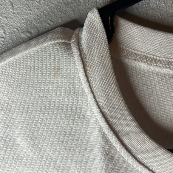 Basic white crop tee - Picture 3 of 3